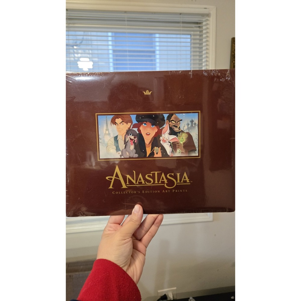 1998 Anastasia Collector's Edition Art Prints Sealed 20th Century Fox Vintage